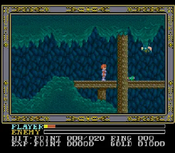 Ys III - Wanderers from Ys (USA) screen shot game playing